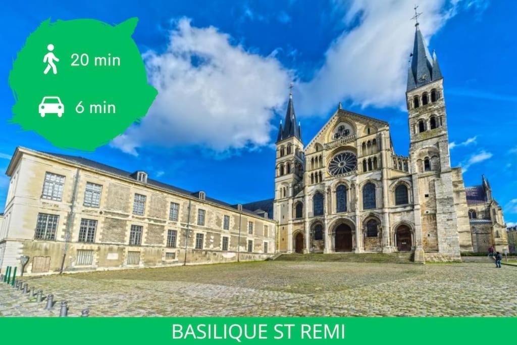 Oasis Chic - Prive & Cinema Appartement Reims