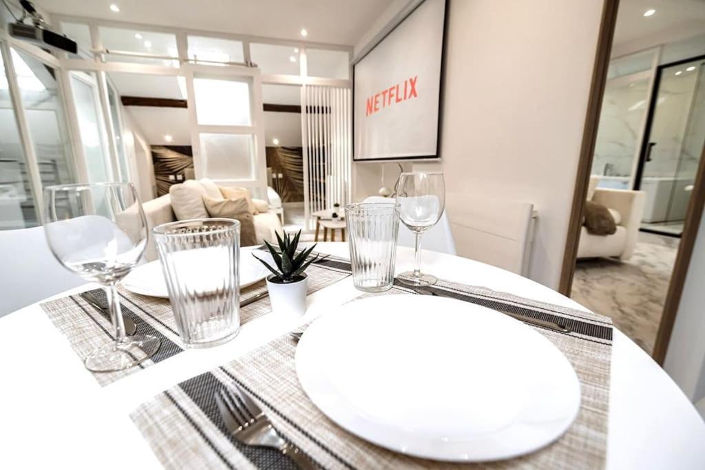 Apartment Oasis Chic - Prive & Cinema Reims
